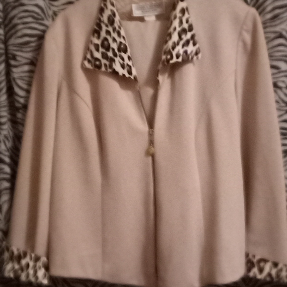Skirt and jacket outfit